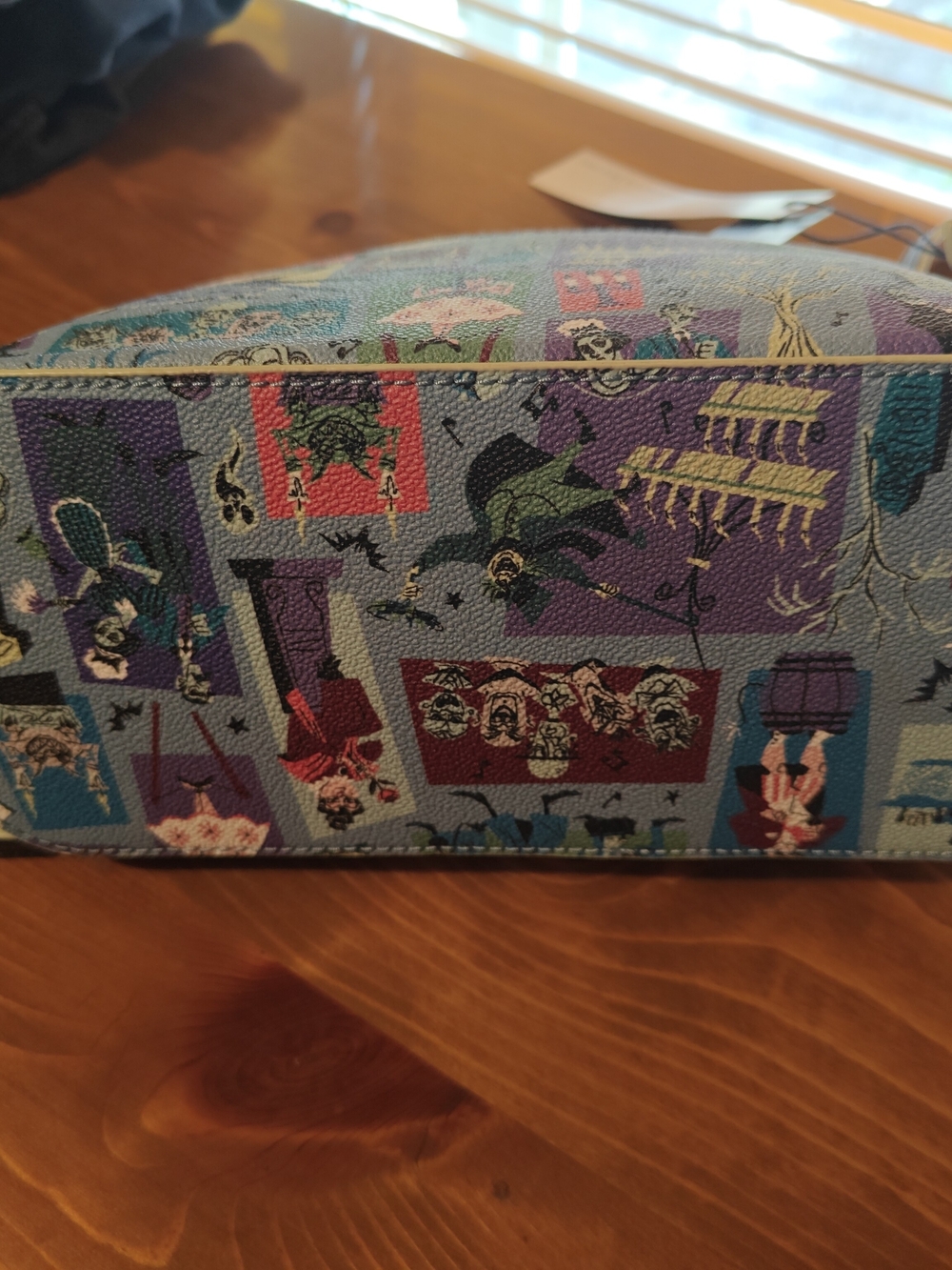 Dooney & Bourke Blue Haunted Mansion Character Dome Crossbody - Picture 7 of 7